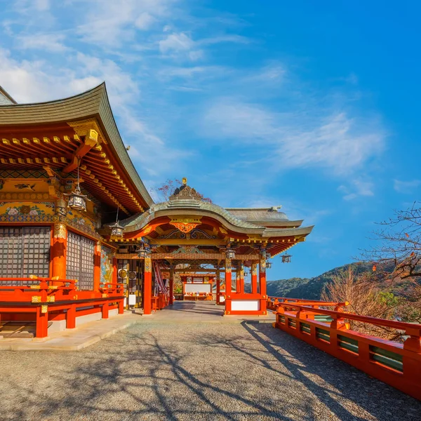 Svatyně Yutoku Inari Kašimě Prefektura Saga Považován Jednu Tří Japonských — Stock fotografie