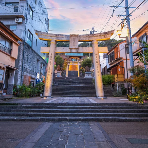 Santuario Suwa Importante Santuario Shintoista Stato Istituito Come Modo Fermare — Foto Stock