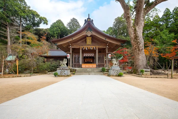 Храм Хомангу Камадо Расположенный Горе Homan Почитаемый Древних Времен Священная — стоковое фото