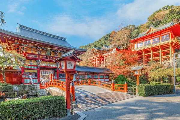 Saga县Kashima市的Yutoku Inari神龛 它被认为是日本三大Inari神龛之一 分别位于京都和爱知 — 图库照片