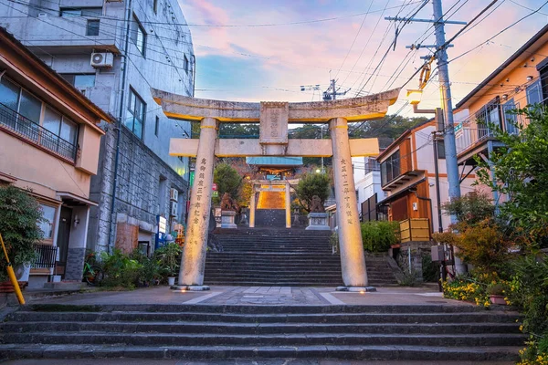 Suwa Shrine Major Shinto Shrine Established Way Stopping Reverting Conversion — Stock Photo, Image