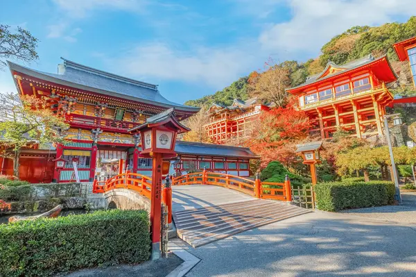 Santuario Yutoku Inari Nella Città Kashima Prefettura Saga Considerato Uno — Foto Stock
