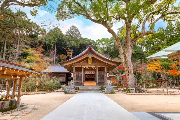 Santuário Homangu Kamado Localizado Homan Fukuoka Venerado Desde Tempos Antigos — Fotografia de Stock