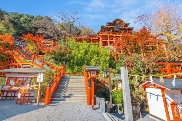 Ιερό Yutoku Inari Στην Πόλη Kashima Της Επαρχίας Saga Θεωρείται — Φωτογραφία Αρχείου