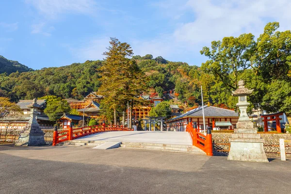 Svatyně Yutoku Inari Kašimě Prefektura Saga Považován Jednu Tří Japonských — Stock fotografie