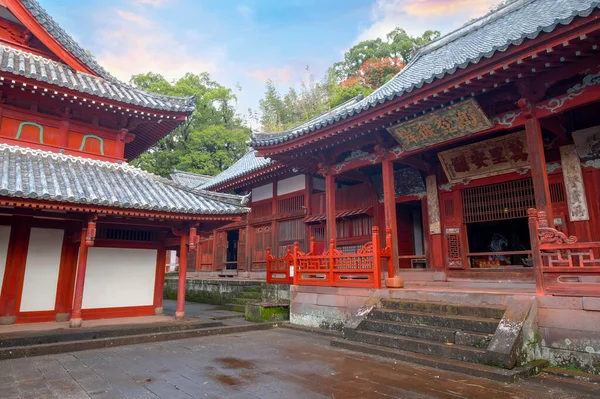 Ναός Sofukuji Χτίστηκε 1629 Για Τους Κινέζους Κατοίκους Του Ναγκασάκι — Φωτογραφία Αρχείου