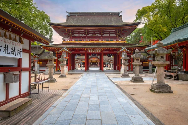 Dazaifu Tenmangu Heiligdom Fukuoka Gewijd Aan Geest Van Sugawara Michizane — Stockfoto