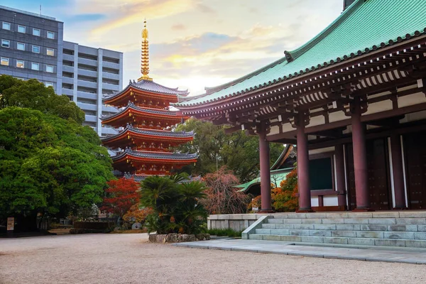 Tochoji Tempel Fukuoka Japan Gelegen Het District Hakata Eerst Gebouwd — Stockfoto
