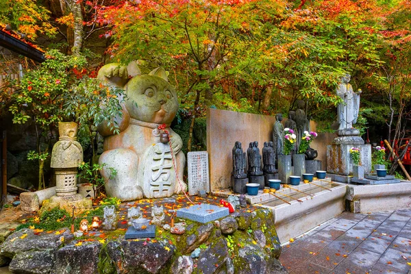 Templo Nanzoin Fukuoka Japão Lar Uma Enorme Estátua Buda Reclinado — Fotografia de Stock
