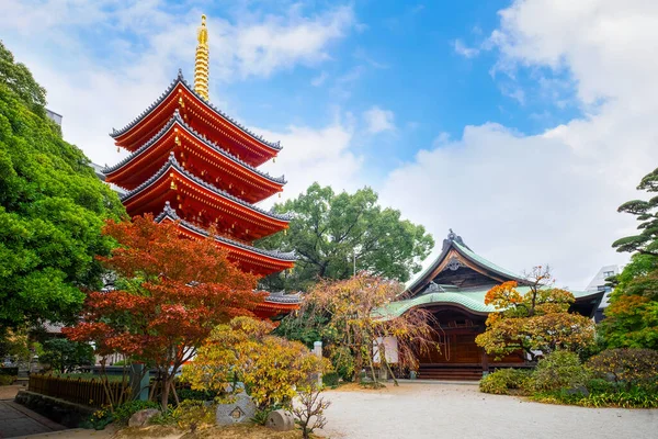 Templo Tochoji Fukuoka Japón Ubicado Distrito Hakata Construido Por Primera — Foto de Stock