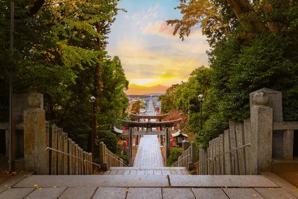 Miyajidake Shrine Primarily Dedicated Empress Jingu Home Five Ton Sacred — Stock Photo, Image