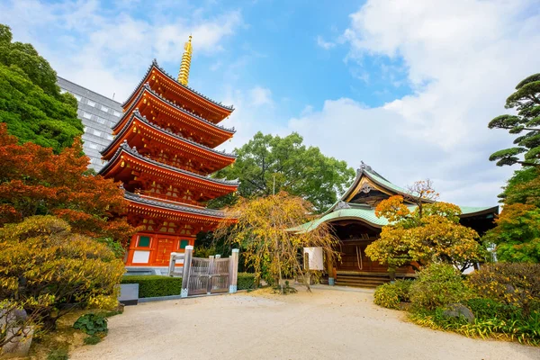 Hakata Fukuoka Japonya Daki Tochoji Tapınağı Olarak Deniz Kıyısında Kobo — Stok fotoğraf