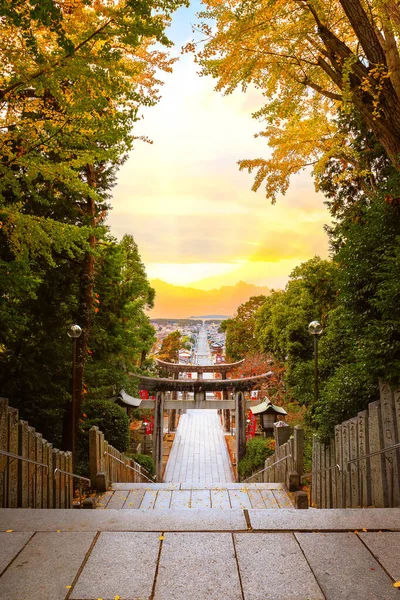 Miyajidake Shrine Primarily Dedicated Empress Jingu Home Five Ton Sacred — Stockfoto