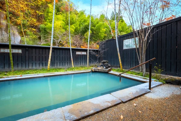 Kumamoto Japón Nov 2022 Baño Público Aire Libre Rodeado Ambiente — Foto de Stock