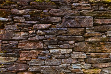 Desen ve arkaplan kullanımı için yatay kin taş duvar yaşları