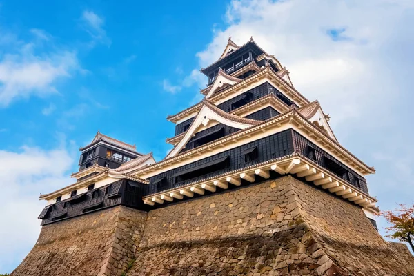 Замок Кумамото Кумамото Япония Включен Список 100 Лучших Замков Японии — стоковое фото