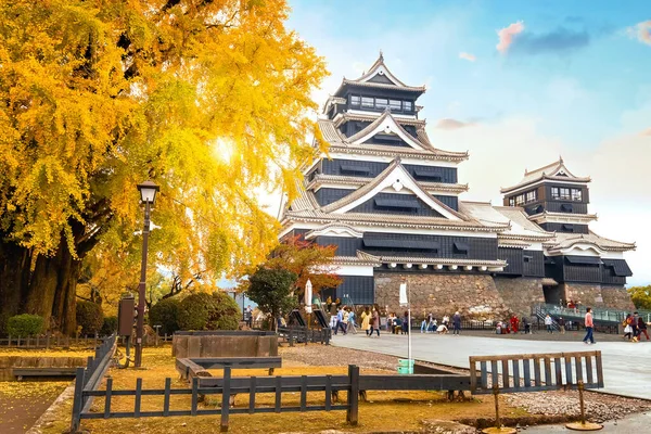 Kumamoto Japonya Kasım 2022 Kumamoto Kalesi Nin Tarihi 1467 Kadar — Stok fotoğraf