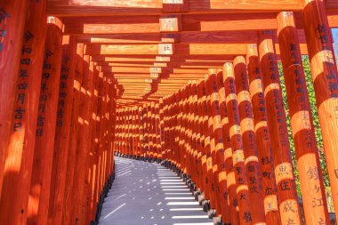 Kashima City 'deki Yutoku Inari tapınağı, Saga Bölgesi. Japonya 'nın Kyoto' daki Fushimi Inari ve Aichi 'deki Toyokawa Inari ile birlikte Inari' ye adanmış en iyi üç türbesinden biri olarak kabul edilir.