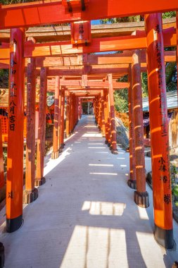 Kashima City 'deki Yutoku Inari tapınağı, Saga Bölgesi. Japonya 'nın Kyoto' daki Fushimi Inari ve Aichi 'deki Toyokawa Inari ile birlikte Inari' ye adanmış en iyi üç türbesinden biri olarak kabul edilir.