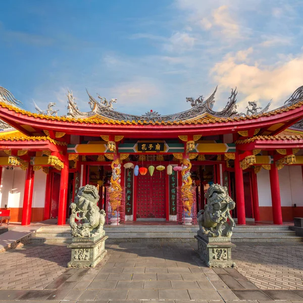 Stock image Confucius Shrine (Koshi-byo) built in 1893 by Nagasaki's Chinese community dedicated to the revered Chinese philosopher Confucius in Japan