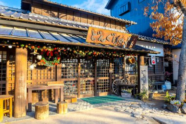 Yufuin, Japonya - 27 Kasım 2022: Donguri No Mori, Ghiblis Stüdyosu resmi mağazalarının Japonca adıdır.