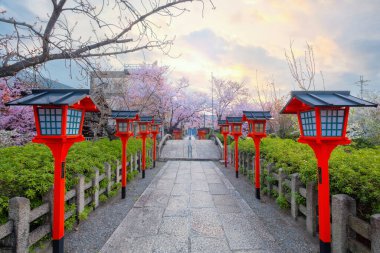 Rokusonno tapınağı 963 yılında inşa edildi, İmparator Seiwa 'nın 6. torunu MInamota no Tsunemoto' yu kutsadı. Kyoto 'daki en iyi kiraz çiçeği manzaralı yerlerden biri.