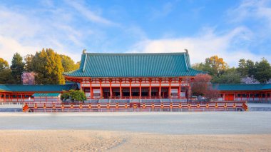 Heian jingu tapınak kyoto, Japonya