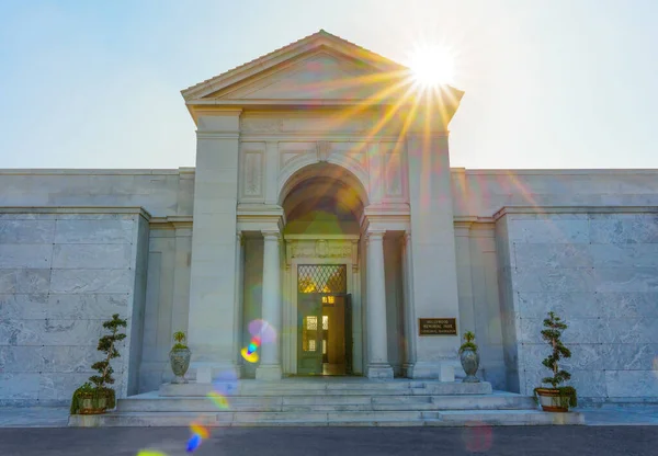 Los Angeles California December 2022 Entrance Cathedral Mausoleum Hollywood Forever — Stock Photo, Image