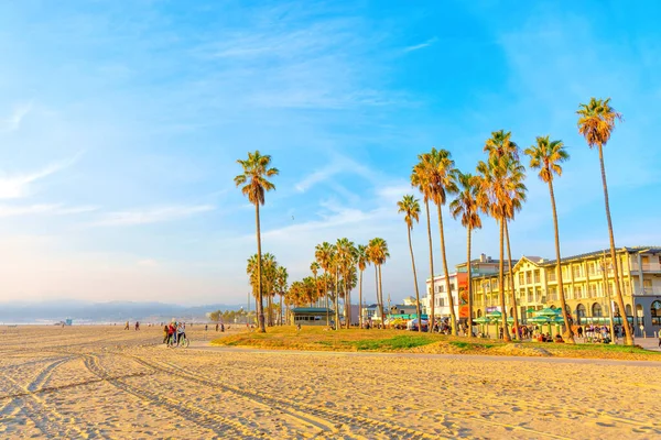 Los Angeles Kalifornien Dezember 2022 Venice Beach Scenic View Ocean — Stockfoto