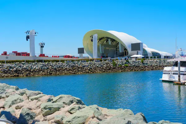 stock image San Diego, California - April 16, 2024: Waterfront Music Venue in San Diego