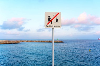 Sahil Bölgesi 'nde Sakin Suyun Yanında Balıkçılık İşareti Yok