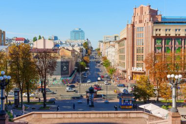 Kyiv, Ukrayna - 9 Ekim 2024: Merkez Mağaza Görünümü