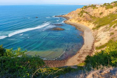 Palos Verdes Emlak Sahil Koruma Alanının Çarpıcı Sahil Manzarası, Kaliforniya