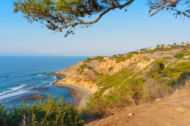 Palos Verdes Emlak Sahil Koruma Alanının Nefes Kesen Sahil Manzarası