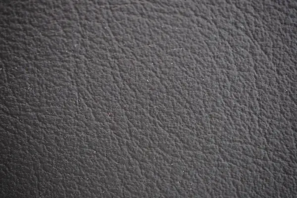 Car Seat Black Natural Leather Texture Extreme Close — Stock Photo, Image