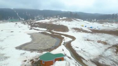 Kaşmir Vadisi Gulmarg, Dal Gölü, Nishat Bahçesi ve İHA 'dan Lale Bahçesi Manzarası