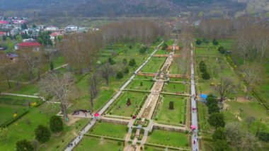 Kaşmir Vadisi Gulmarg, Dal Gölü, Nishat Bahçesi ve İHA 'dan Lale Bahçesi Manzarası