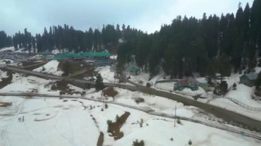 Kaşmir Vadisi Gulmarg, Dal Gölü, Nishat Bahçesi ve İHA 'dan Lale Bahçesi Manzarası