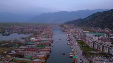 Kaşmir Vadisi Gulmarg, Dal Gölü, Nishat Bahçesi ve İHA 'dan Lale Bahçesi Manzarası