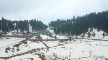 Kaşmir Vadisi Gulmarg, Dal Gölü, Nishat Bahçesi ve İHA 'dan Lale Bahçesi Manzarası