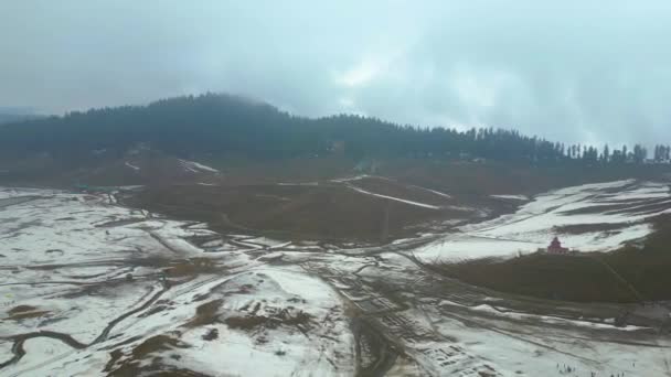 Bella Vista Nel Kashmir Valley Gulmarg Dal Lago Giardino Nishat — Video Stock