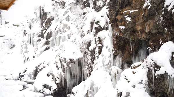 Ciężkie Opady Śniegu Dolinie Kaszmiru Drone View — Zdjęcie stockowe