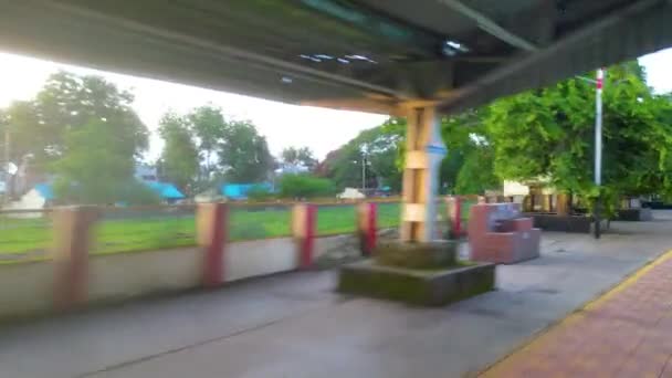 Hint Demiryolu Güzel Yolculuk Muhteşem Hava — Stok video