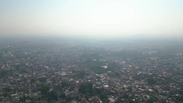 Luftaufnahme Der Stadt Alwar Von Dji Mini 3Pro — Stockvideo