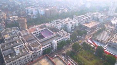Amritsar, Punjab, Hindistan 12 Aralık 2023, Harimandir Sahib olarak da bilinen Altın Tapınak