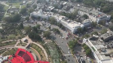 Yeni Delhi, Hindistan, 15 Kasım 2023, Yeni Delhi Connaught Havaalanı Görünümü