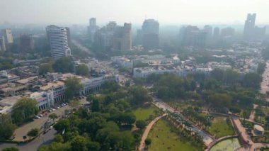 Yeni Delhi, Hindistan, 15 Kasım 2023, Yeni Delhi Connaught Havaalanı Görünümü