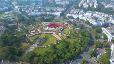 Yeni Delhi, Hindistan, 15 Kasım 2023, Yeni Delhi Connaught Havaalanı Görünümü