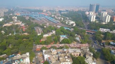 Yeni Delhi, Hindistan, 15 Kasım 2023, Yeni Delhi Connaught Havaalanı Görünümü