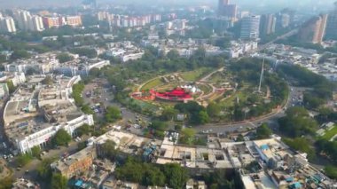 Yeni Delhi, Hindistan, 15 Kasım 2023, Yeni Delhi Connaught Havaalanı Görünümü